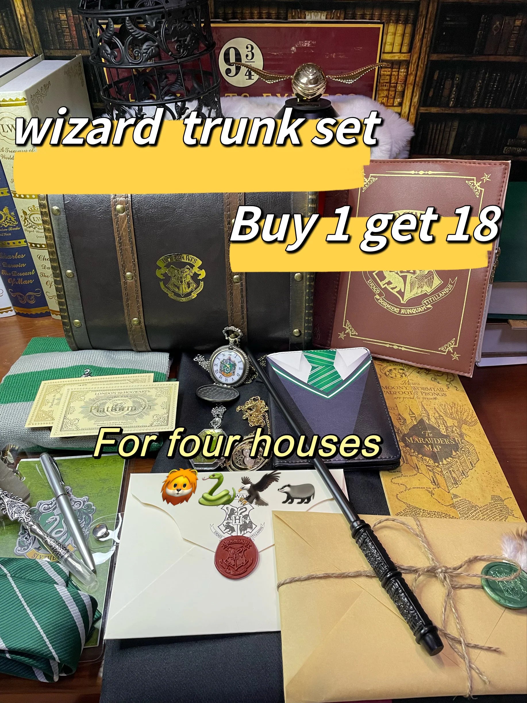 Wizard trunk set（Free shipping）