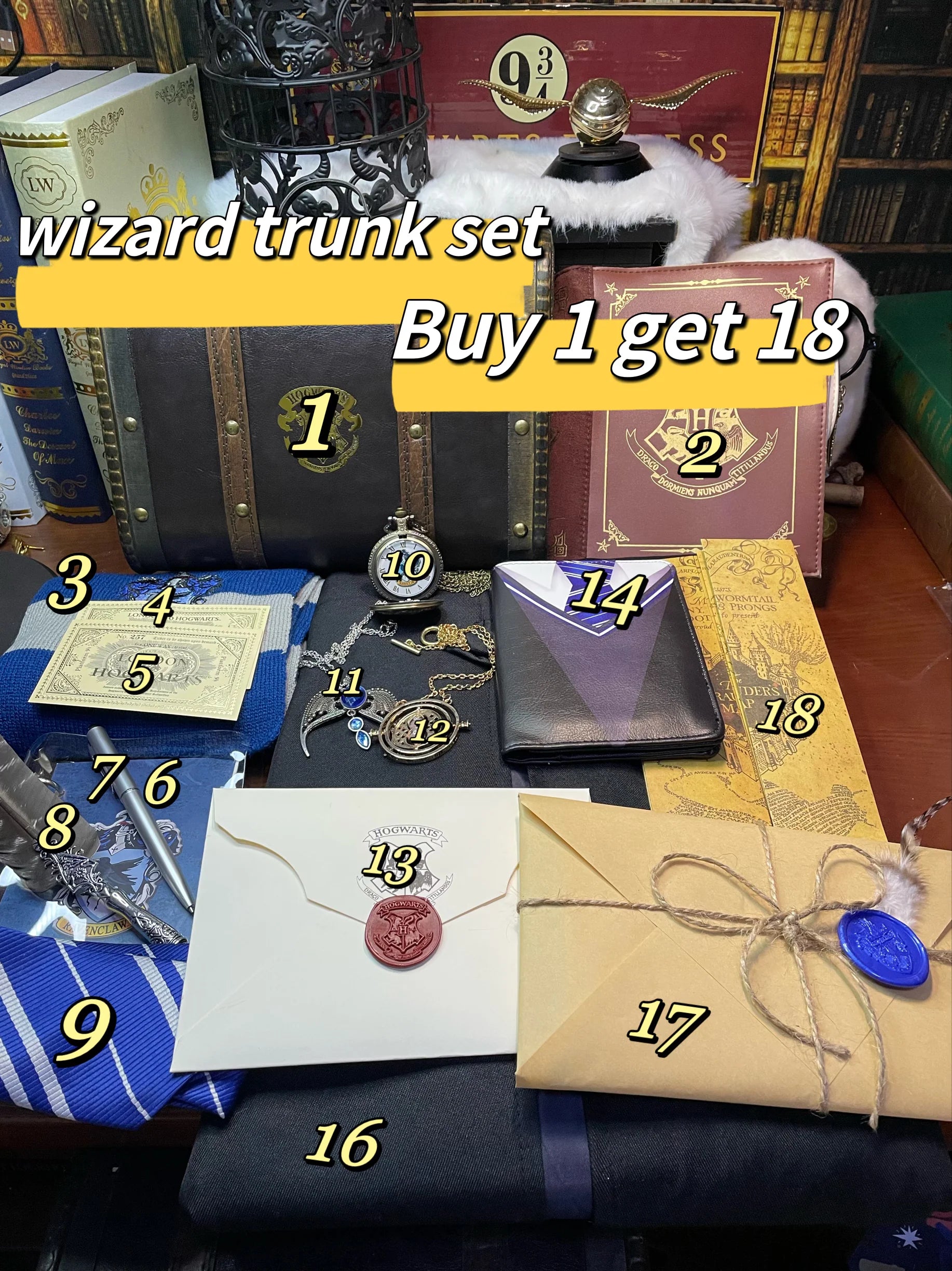 Wizard trunk set（Free shipping）