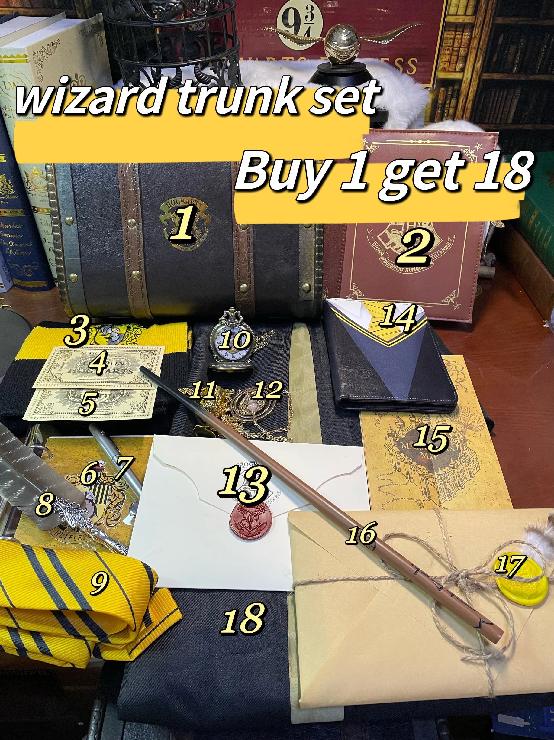 Wizard trunk set（Free shipping）